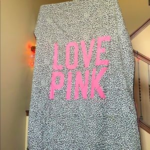 VS Pink Cheetah print Comforter blanket